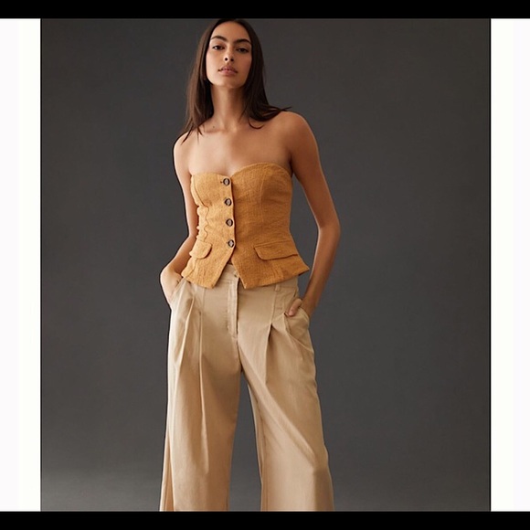 Anthropologie Tops - ANTHROPOLOGIE Tailored Corset Tube